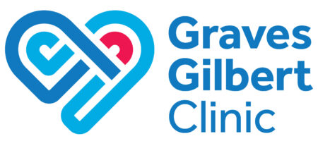 GGC Clinic logo line heart - stacked