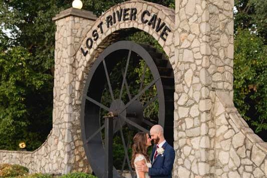 Sara and Landon's Wedding at Lost River Cave