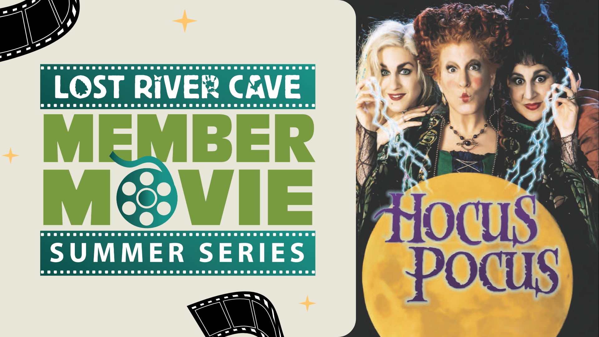Movie Night: Hocus Pocus - Lost River Cave